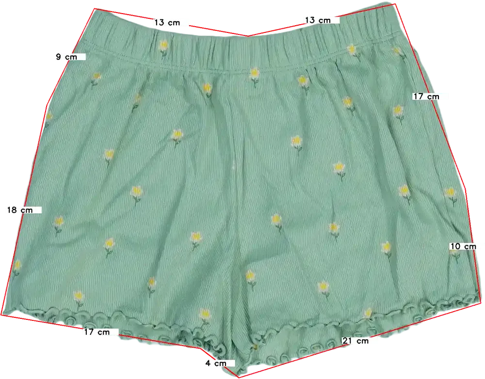 Zöld Next Rövidnadrág EU 116 / UK 6 év / US 6 év/S