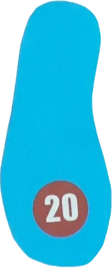 Piros Scholl Szandál EU 20