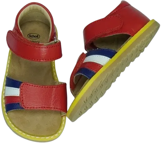 Piros Scholl Szandál EU 20