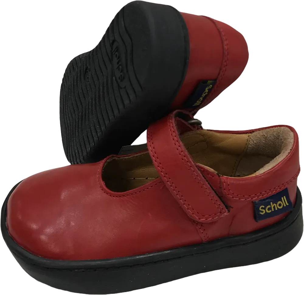 Piros Scholl Cipő EU 22