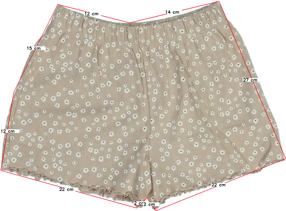 Barna Next Rövidnadrág EU 122 / UK 7 év / US 7 év/M