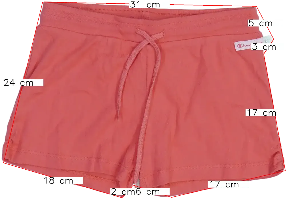 Rózsaszín Champion Rövidnadrág EU 152 / UK 12 év / US 12 év/L