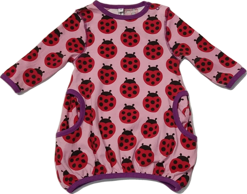 Rózsaszín Maxomorra Ruha EU 68 / UK 3-6 hónap / US 3-6 hónap