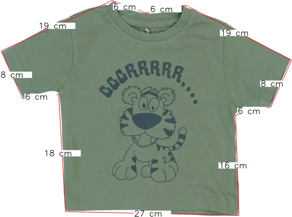 Zöld George Póló EU 74 / UK 6-9 hónap / US 6-9 hónap