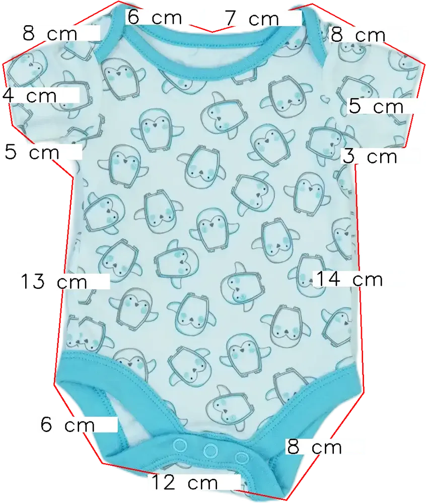 Fehér TU Rövid ujjú / ujjatlan body EU 44 / UK Koraszülött / US Koraszülött