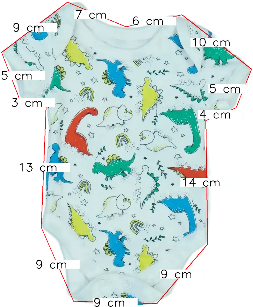 White Egyéb Bodysuit (short sleeve / sleeveless) EU 50 / UK Newborn / US Newborn