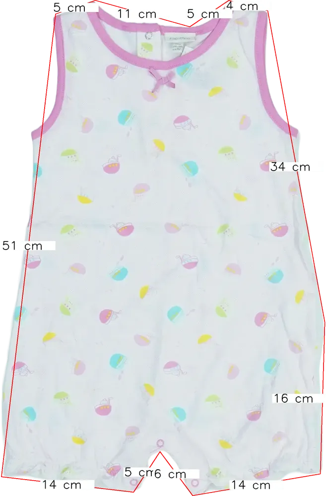 Rózsaszín OVS - Fagottino Napozó EU 92 / UK 2 év / US 2T