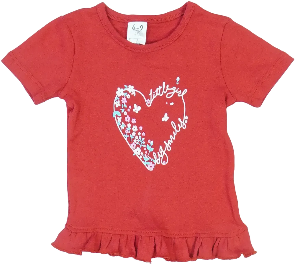 Piros JA Fashion Póló EU 74 / UK 6-9 hónap / US 6-9 hónap