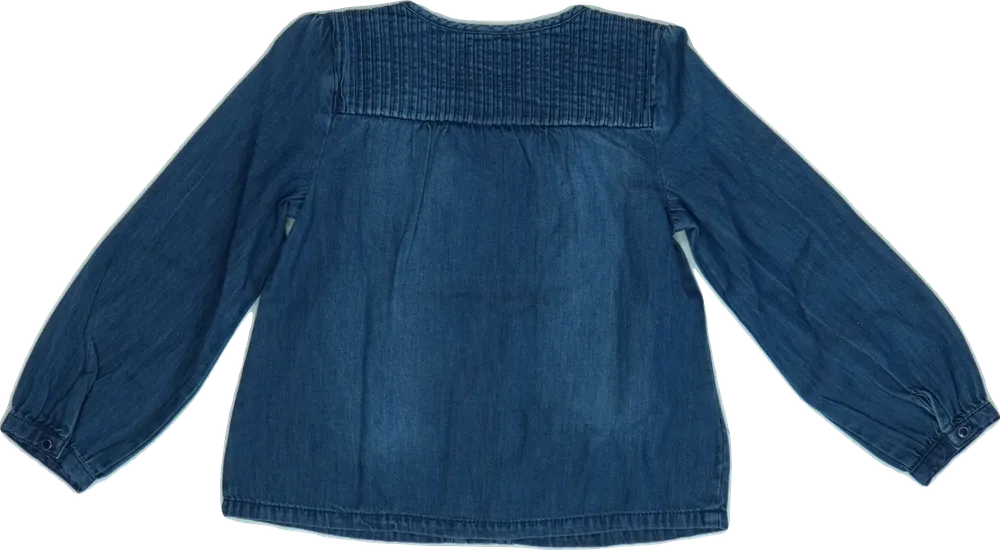 Kék Tommy Hilfiger Blúz EU 104 / UK 4 év / US 4T/XS