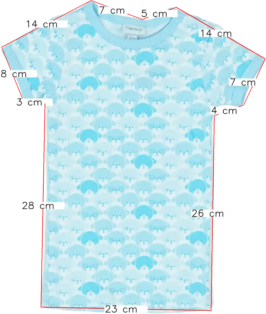 Kék OVS - Fagottino Póló EU 86 / UK 12-18 hónap / US 18 hónap