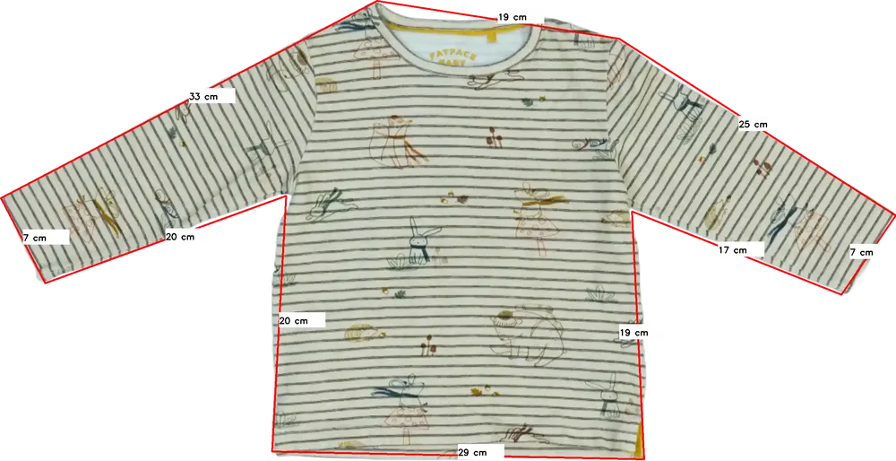 Barna Fatface Hosszú ujjú felső EU 86 / UK 12-18 hónap / US 18 hónap