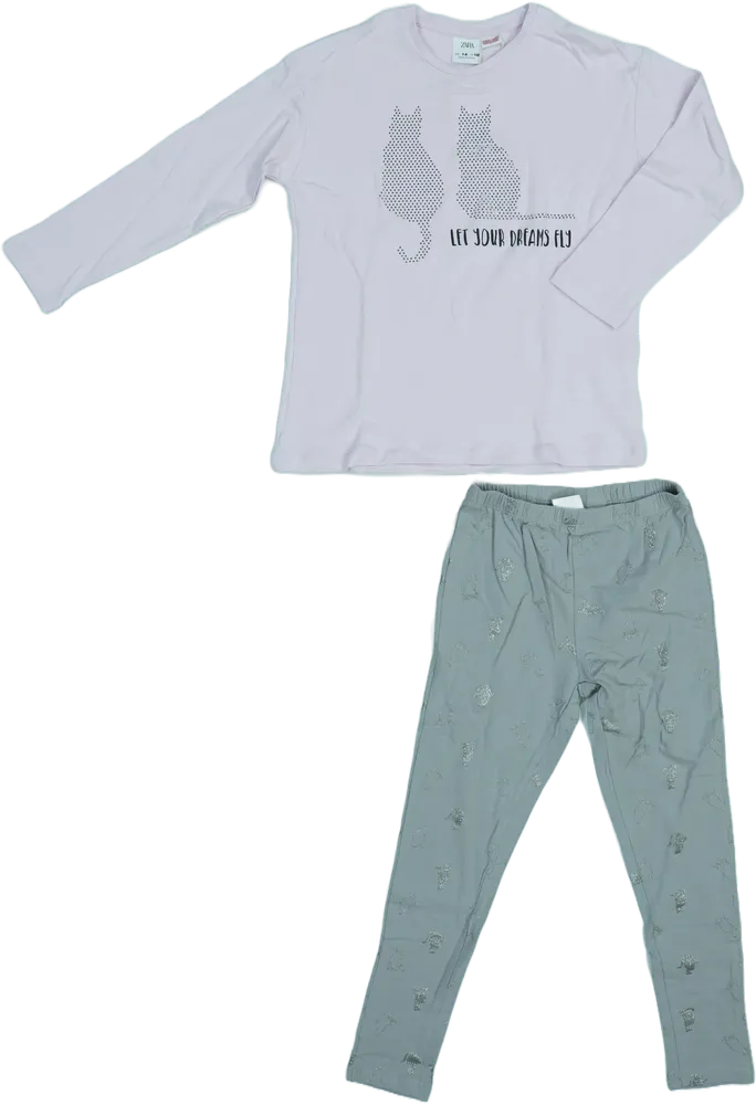 Többszínű Zara Pizsama EU 128 / UK 8 év / US 8 év/M