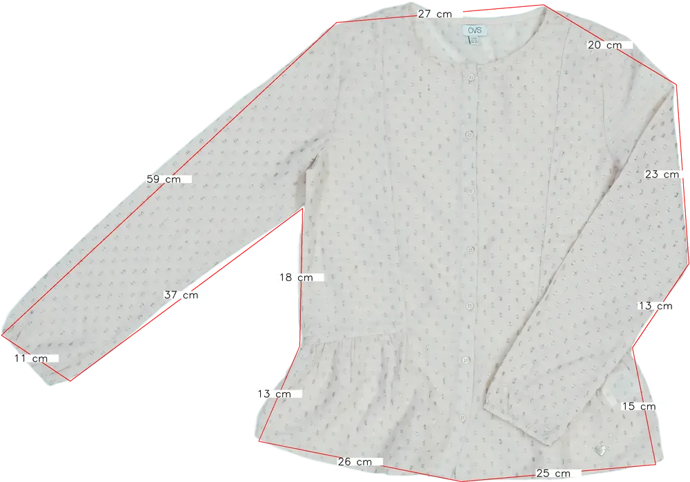 Rózsaszín OVS Blúz EU 164 / UK 14 év / US 14 év/XL