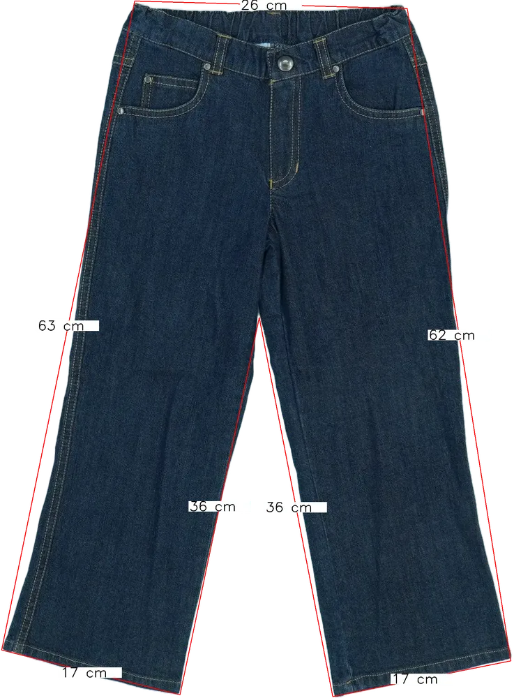 Kék Egyéb Farmernadrág EU 104 / UK 4 év / US 4T/XS