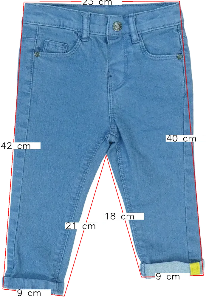Kék Manor Farmernadrág EU 74 / UK 6-9 hónap / US 6-9 hónap