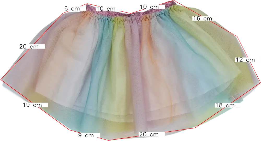 Többszínű H&amp;M Szoknya EU 92 / UK 2 év / US 2T