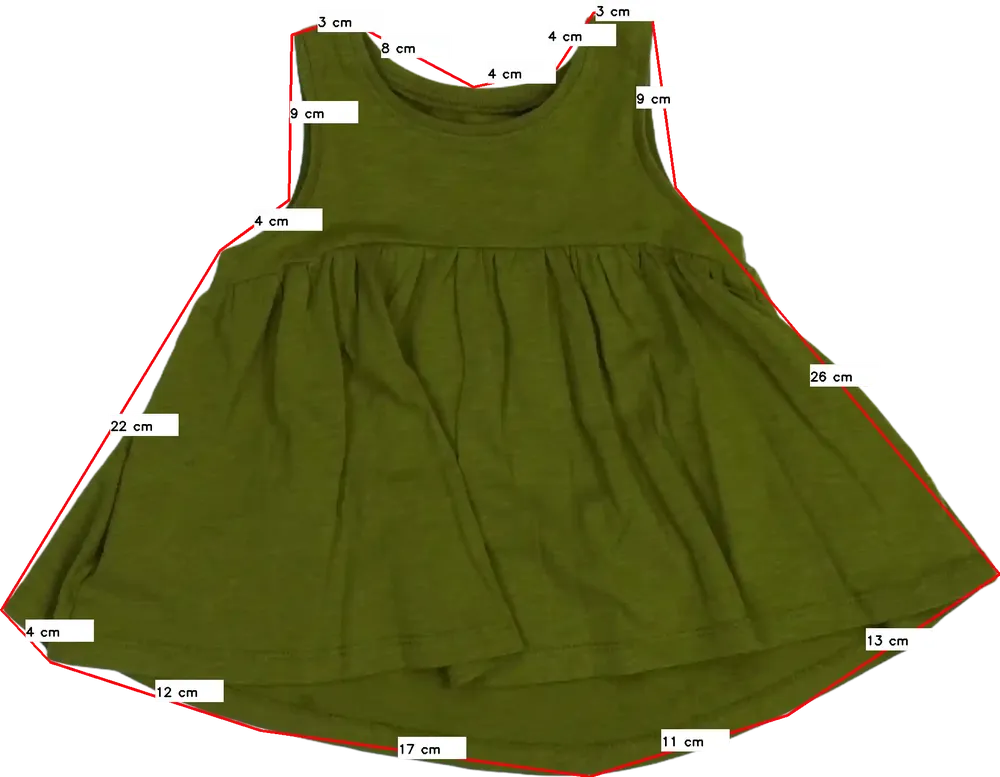 Zöld Next Ruha EU 80 / UK 9-12 hónap / US 12 hónap