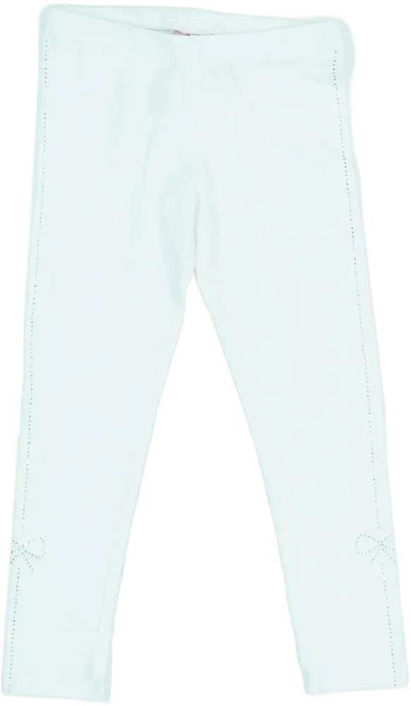 Fehér OVS Leggings EU 116 / UK 6 év / US 6 év/S