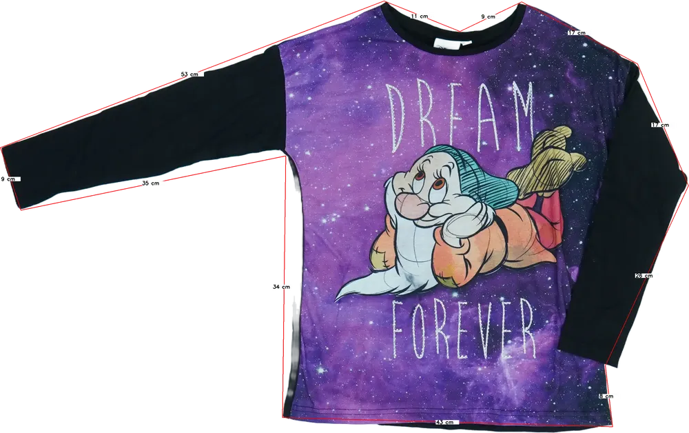 Többszínű Disney Hosszú ujjú felső EU 140 / UK 10 év / US 10 év/L