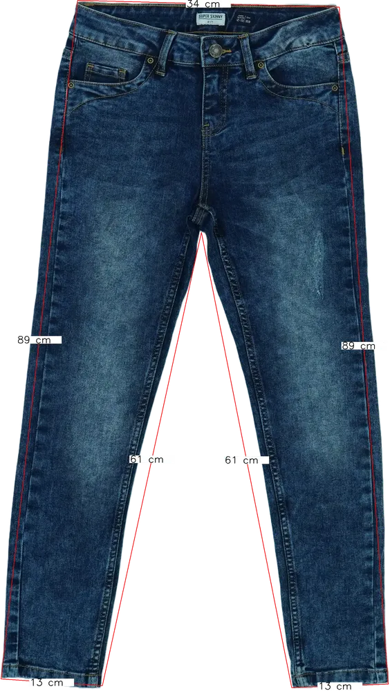 Kék OVS Farmernadrág EU 158 / UK 13 év / US 14 év/XL