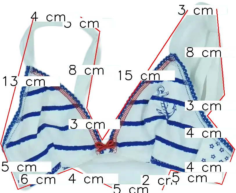 Fehér Absorba Melltartó EU 134 / UK 9 év / US 9 év/L