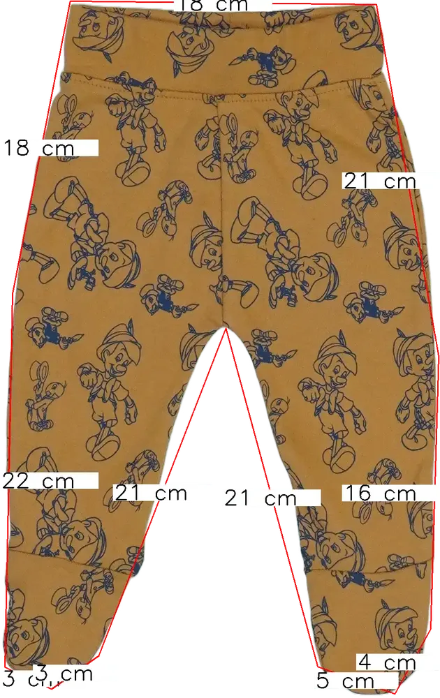 Barna Disney Melegítőnadrág EU 62 / UK 0-3 hónap / US 0-3 hónap