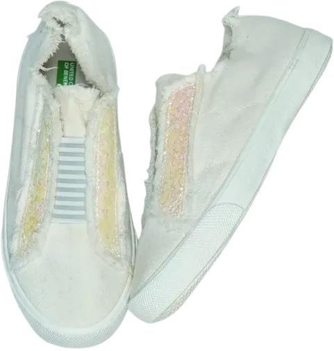 Fehér Benetton Tornacipő EU 38