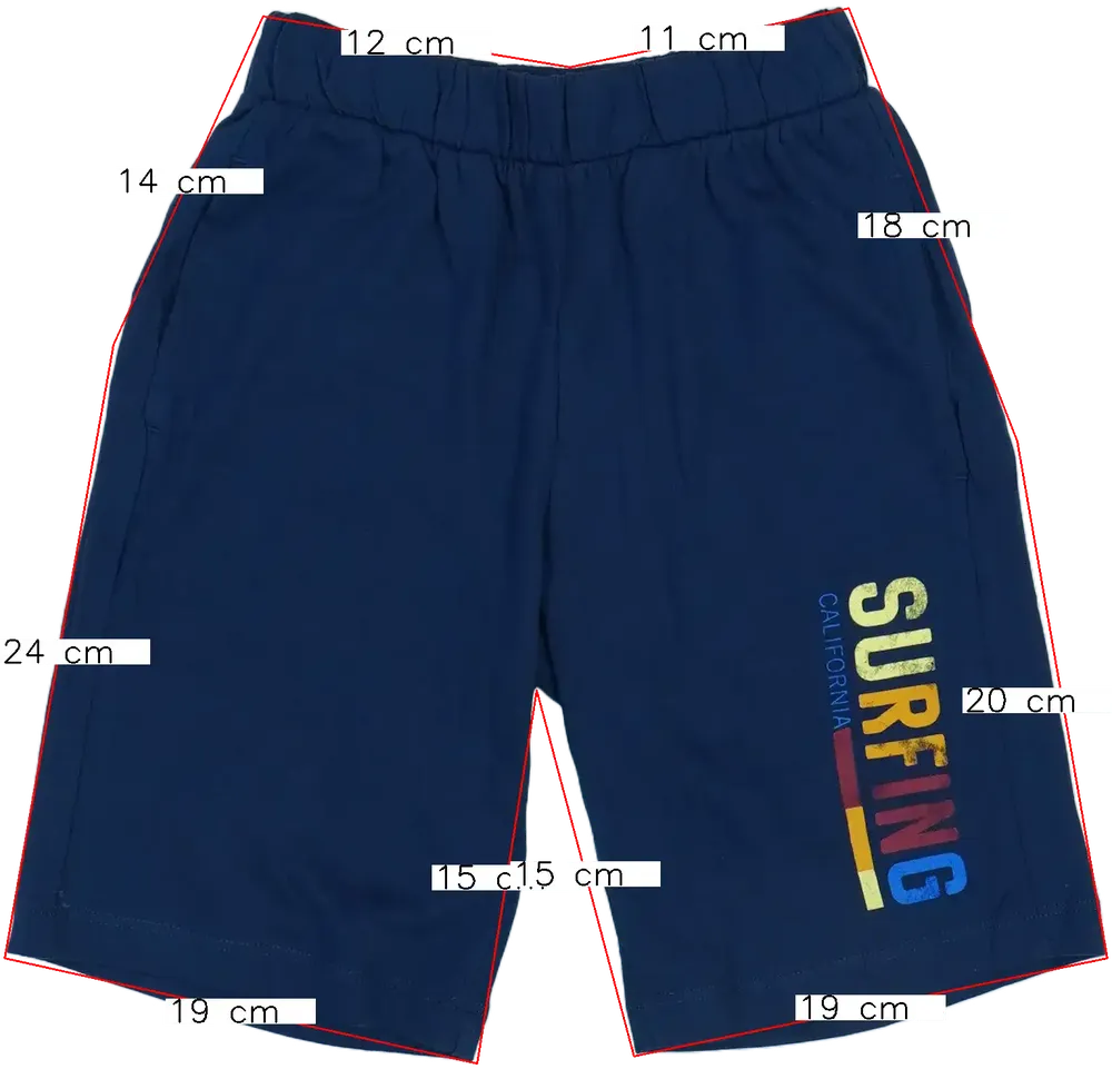 Kék Original Marines Rövidnadrág EU 122 / UK 7 év / US 7 év/M