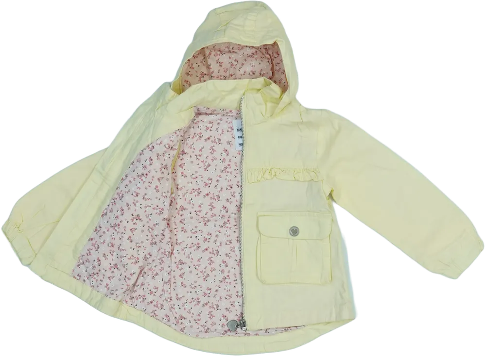 Sárga DopoDopo Átmeneti kabát EU 98 / UK 3 év / US 3T