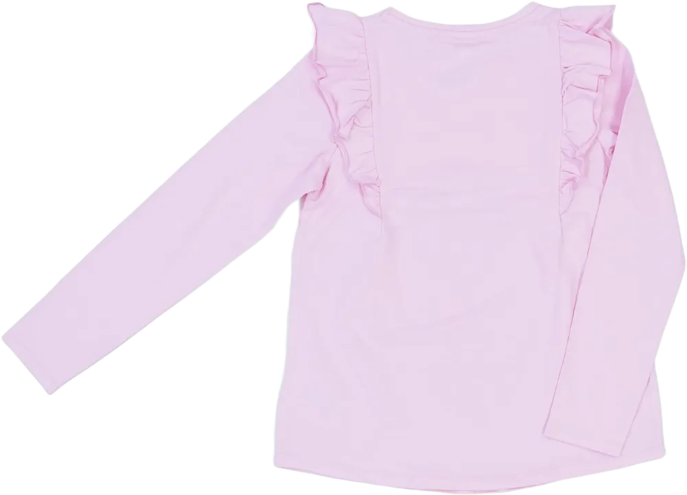 Rózsaszín H&amp;M Hosszú ujjú felső EU 140 / UK 10 év / US 10 év/L