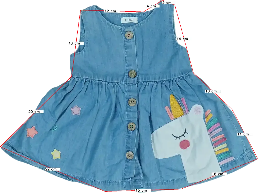 Kék Next Ruha EU 68 / UK 3-6 hónap / US 3-6 hónap