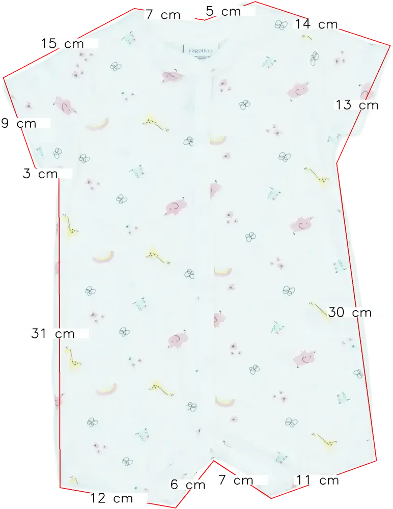 Fehér OVS - Fagottino Napozó EU 80 / UK 9-12 hónap / US 12 hónap