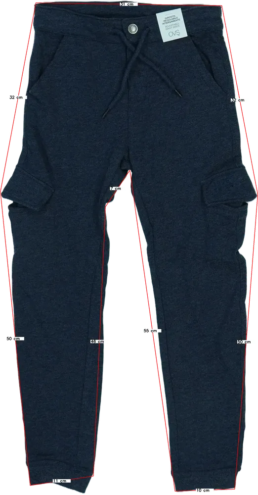 Kék OVS Melegítőnadrág EU 134 / UK 9 év / US 9 év/L
