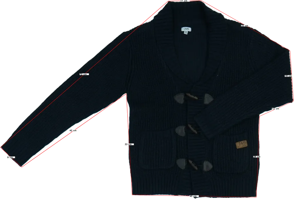 Kék OVS Kardigán EU 146 / UK 11 év / US 12 év/L