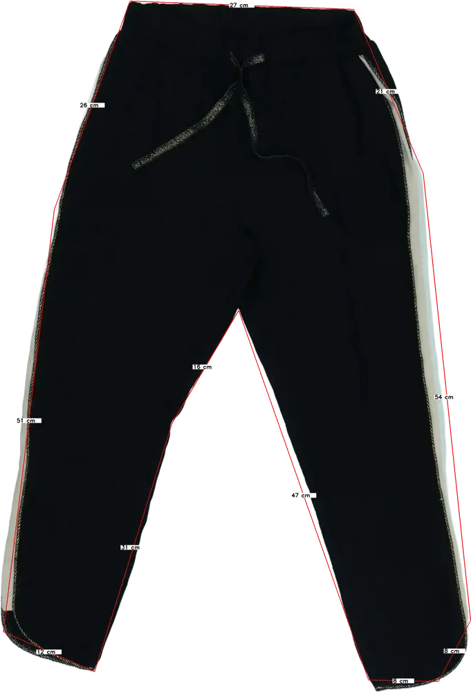 Fekete OVS Hosszúnadrág EU 140 / UK 10 év / US 10 év/L