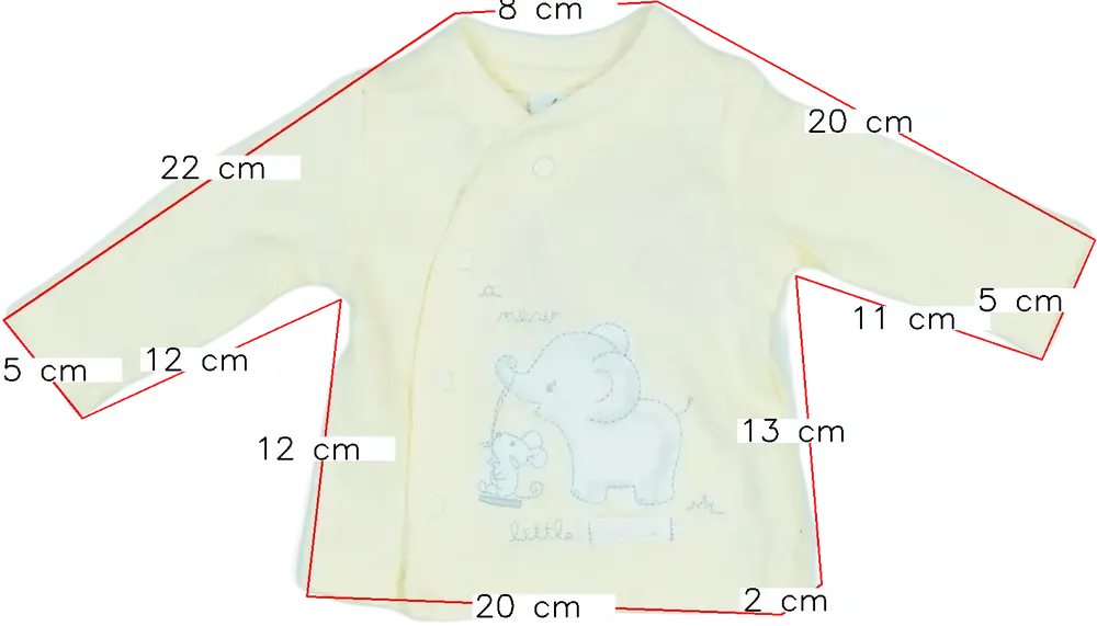 Sárga OVS - Fagottino Kardigán EU 46 / UK Koraszülött / US Koraszülött