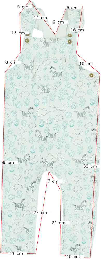 Brown M&amp;S/Marks&amp;Spencer Bib overal and shorts EU 98 / UK 3 years / US 3T