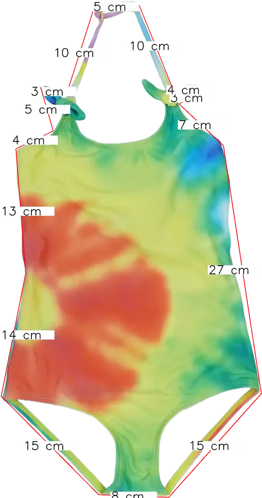 Többszínű Egyéb Fürdőruha EU 116 / UK 6 év / US 6 év/S