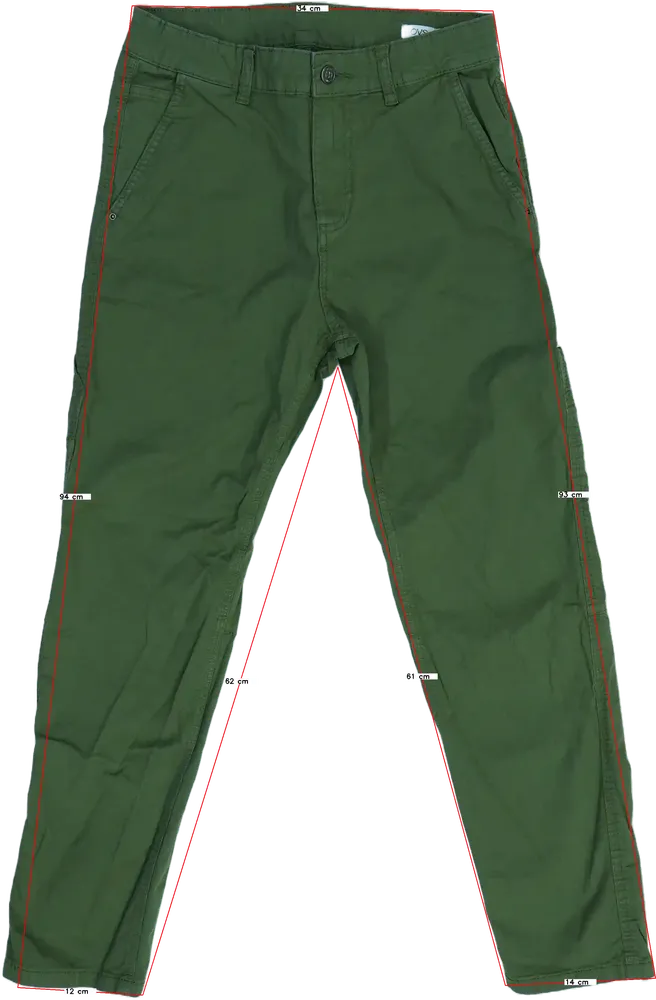 Zöld OVS Hosszúnadrág EU 158 / UK 13 év / US 14 év/XL