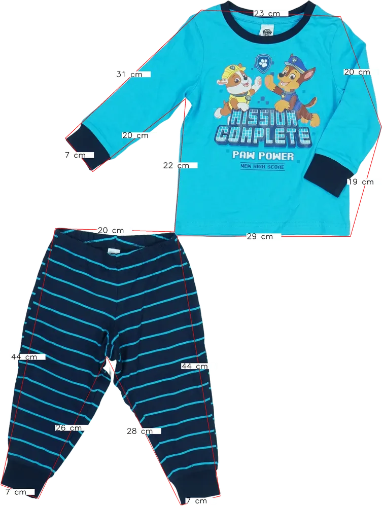 Kék C&amp;A 2 részes szett - Felsőruházat és nadrág EU 92 / UK 2 év / US 2T