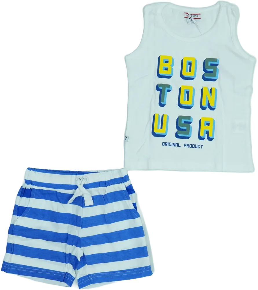 Blue Overkids 2-piece set - Top &amp; Bottom EU 92 / UK 2 years / US 2T
