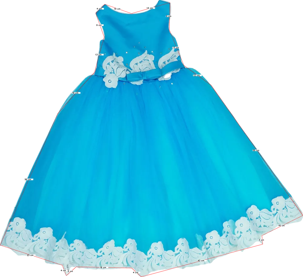 Kék Runway Ruha EU 110 / UK 5 év / US 5 év/XS