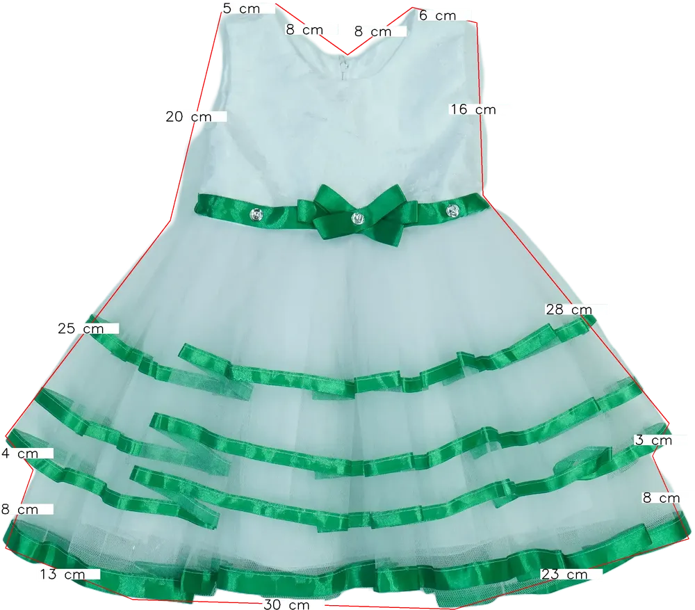 Fehér Runway Ruha EU 98 / UK 3 év / US 3T