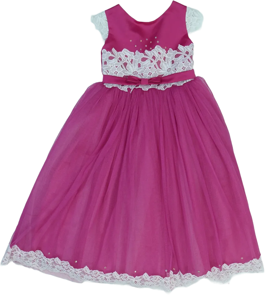 Rózsaszín Runway Ruha EU 110 / UK 5 év / US 5 év/XS