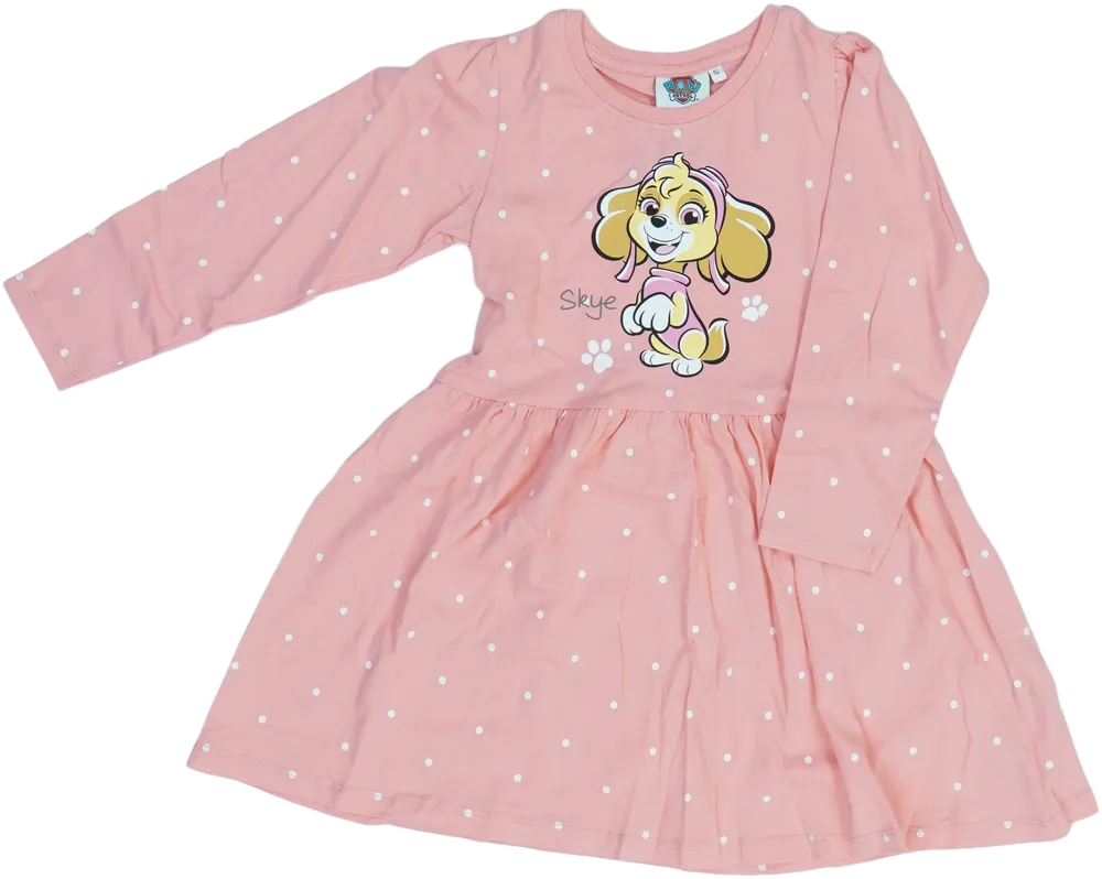 Rózsaszín Paw Patrol Ruha EU 110 / UK 5 év / US 5 év/XS