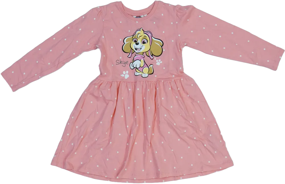 Rózsaszín Paw Patrol Ruha EU 116 / UK 6 év / US 6 év/S
