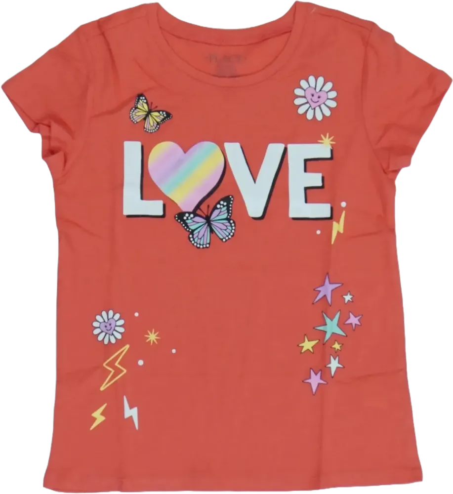 Rózsaszín Children's Place Póló EU 152 / UK 12 év / US 12 év/L