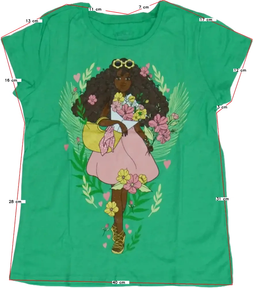 Zöld Children's Place Póló EU 128 / UK 8 év / US 8 év/M