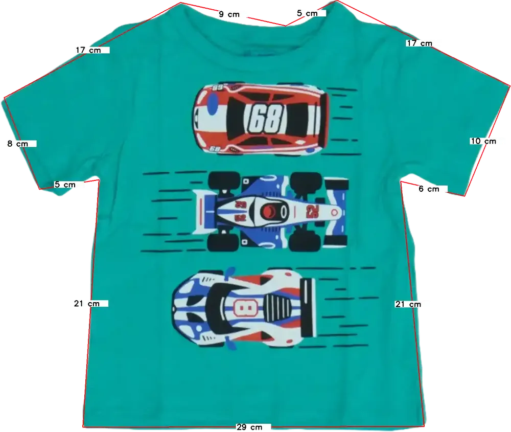 Zöld Children's Place Póló EU 92 / UK 2 év / US 2T