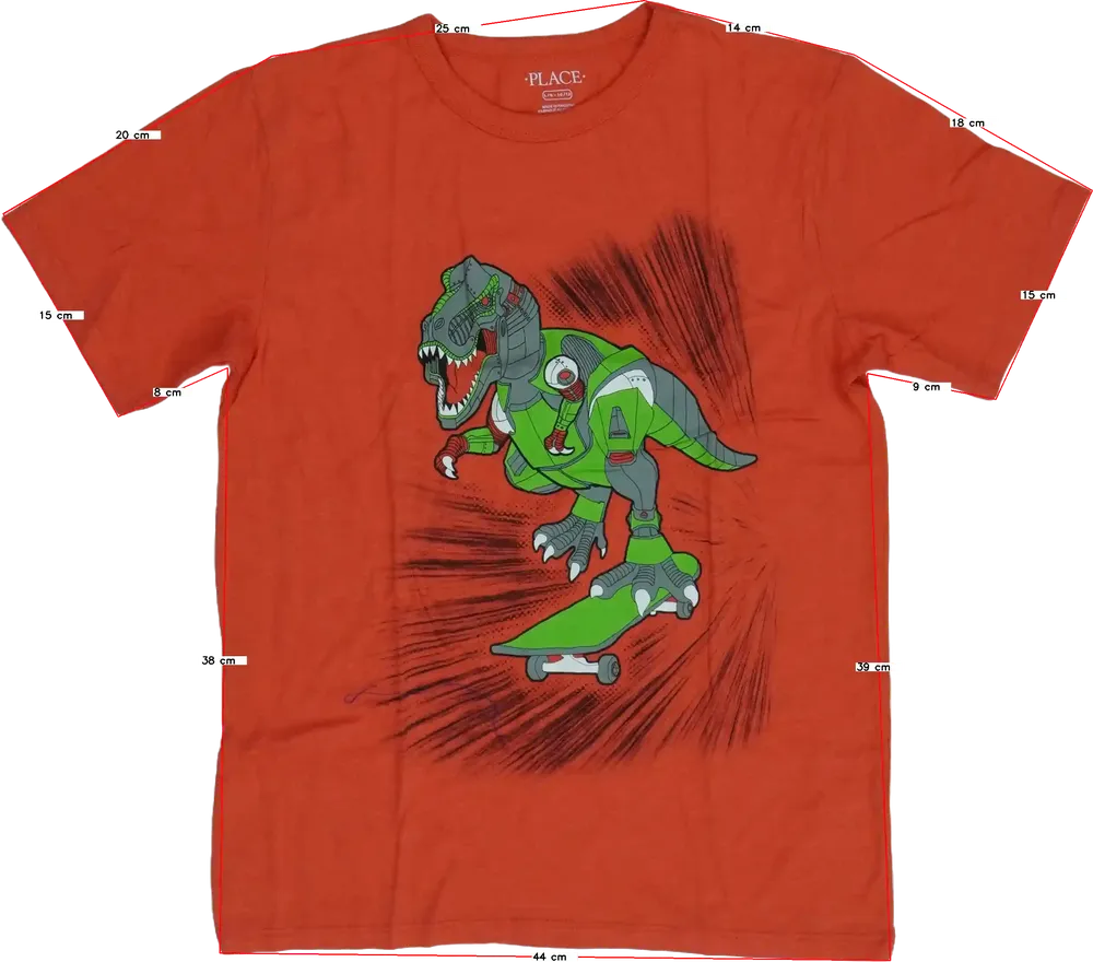 Piros Children's Place Póló EU 152 / UK 12 év / US 12 év/L